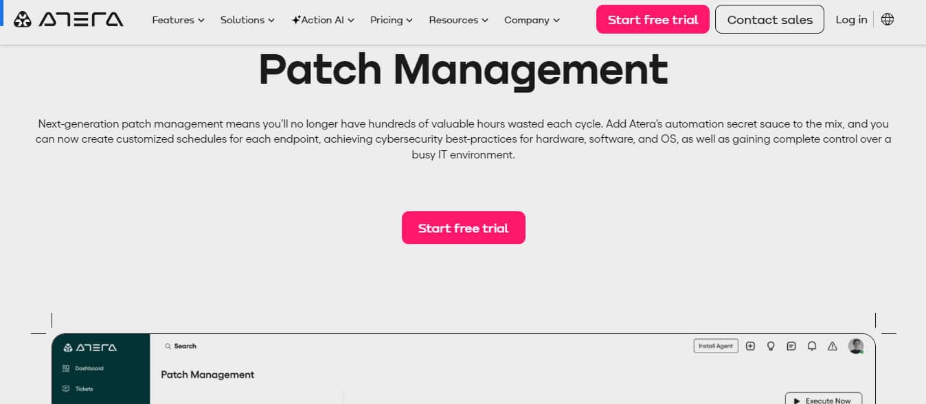 Atera Patch Management