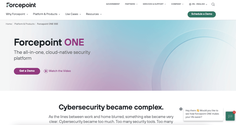 Forcepoint ONE