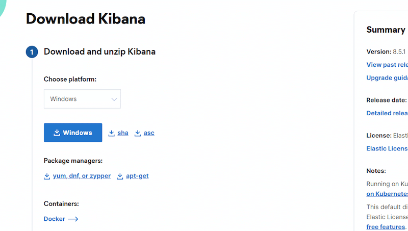 Download Kibana