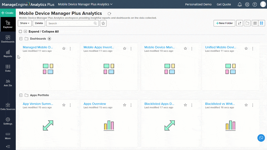 ManageEngine Mobile Device Management Plus