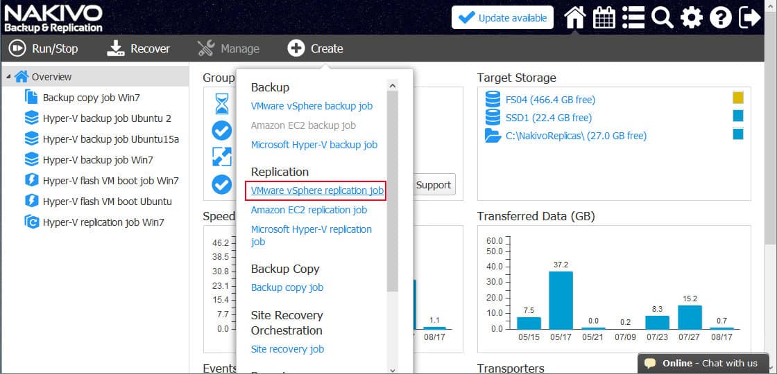 NAKIVO Backup and Replication