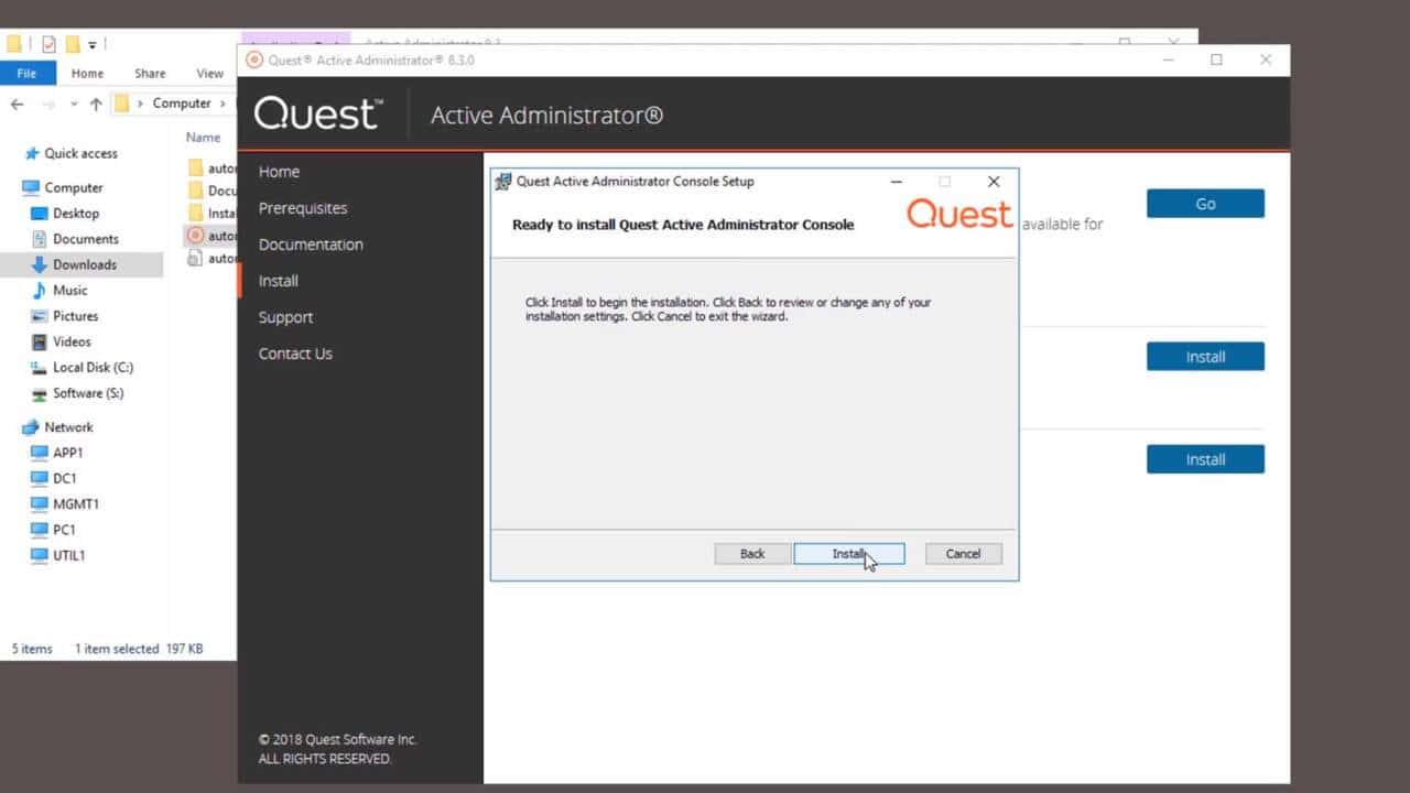 Quest Active Administrator