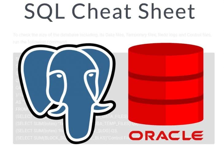 SQL Cheat Sheet