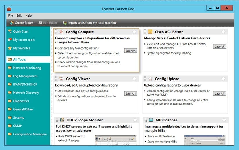 SolarWinds Open Port Scanner with ET