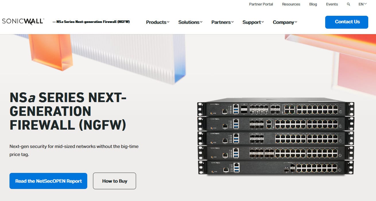 SonicWall NSa Series