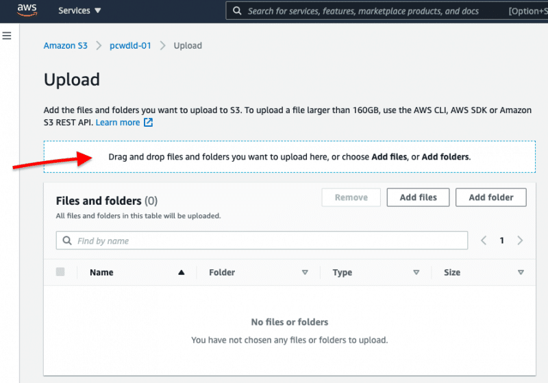 Amazon S3 file transfers 