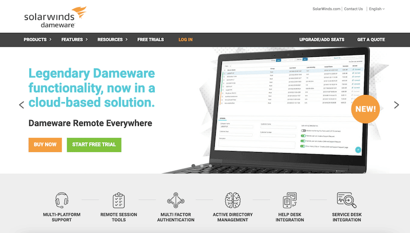 Dameware by SolarWinds