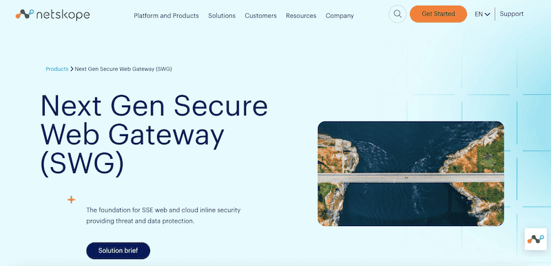 Netskope Next-Gen Secure Web Gateway