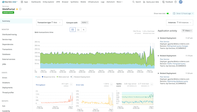 New Relic One