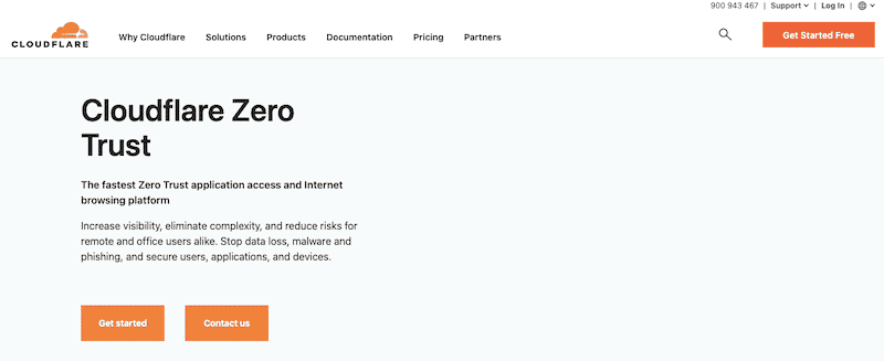 Cloudflare Zero Trust Platform