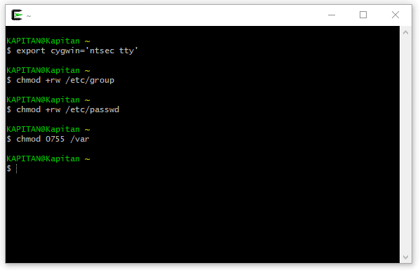 read/write permissions to passwd and group files