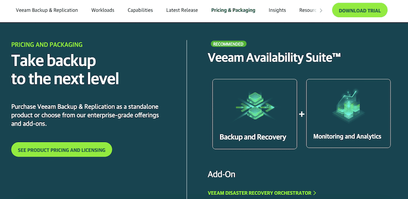 Veeam Backup and Replication