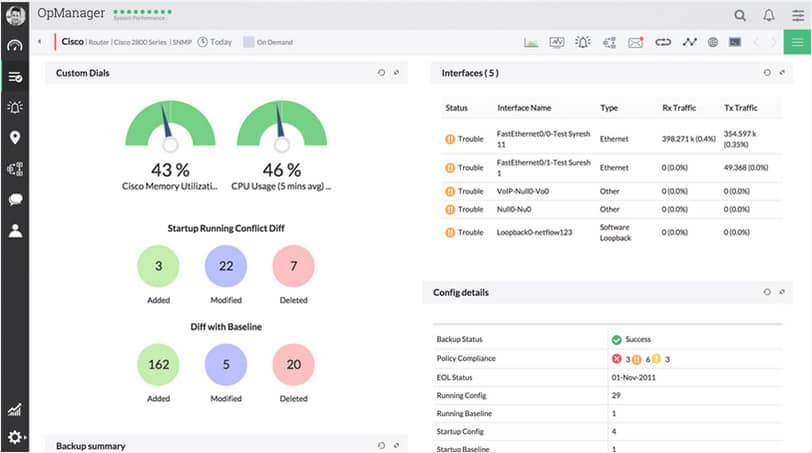 manageengine opmanager