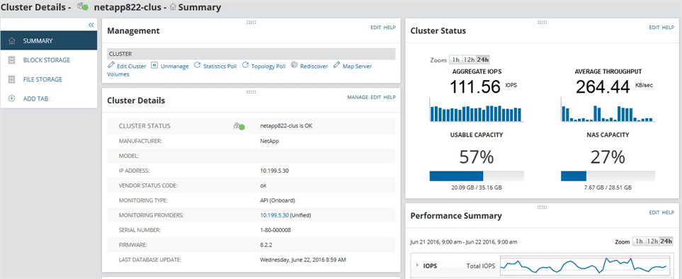 netapp solarwinds