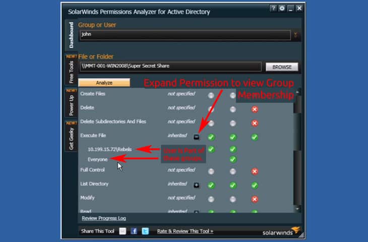 ntfs permission tool folders files and users in active directory