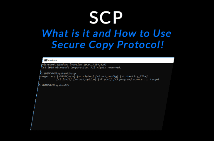 scp what is secure copy protocol and tutorial