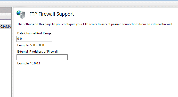 Specify the external IP address of a Firewall